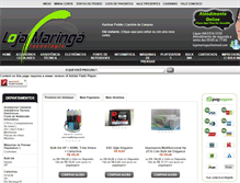 Tablet Screenshot of lojamaringa.com.br